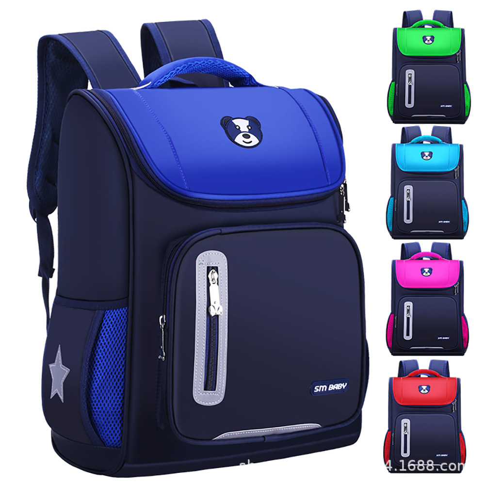 Wholesale of children's schoolbags, schoolbags for primary school students from grades 3 to 6, printed schoolbags for boys and girls, large-capacity backpacks Item Picture