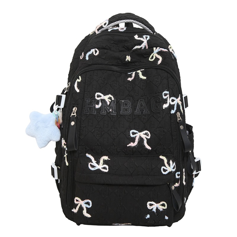 2025 New versatile large-capacity schoolbag for junior and senior high school students, fresh and sweet after-school bag, Korean-style backpack for girls Item Picture