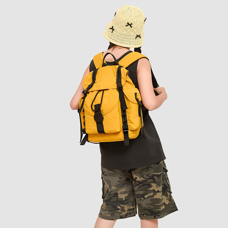 Outdoor water-resistant hiking bag, lightweight hiking backpack for men and women 2025 new model, large capacity backpack for travel and commuting Specification drawing