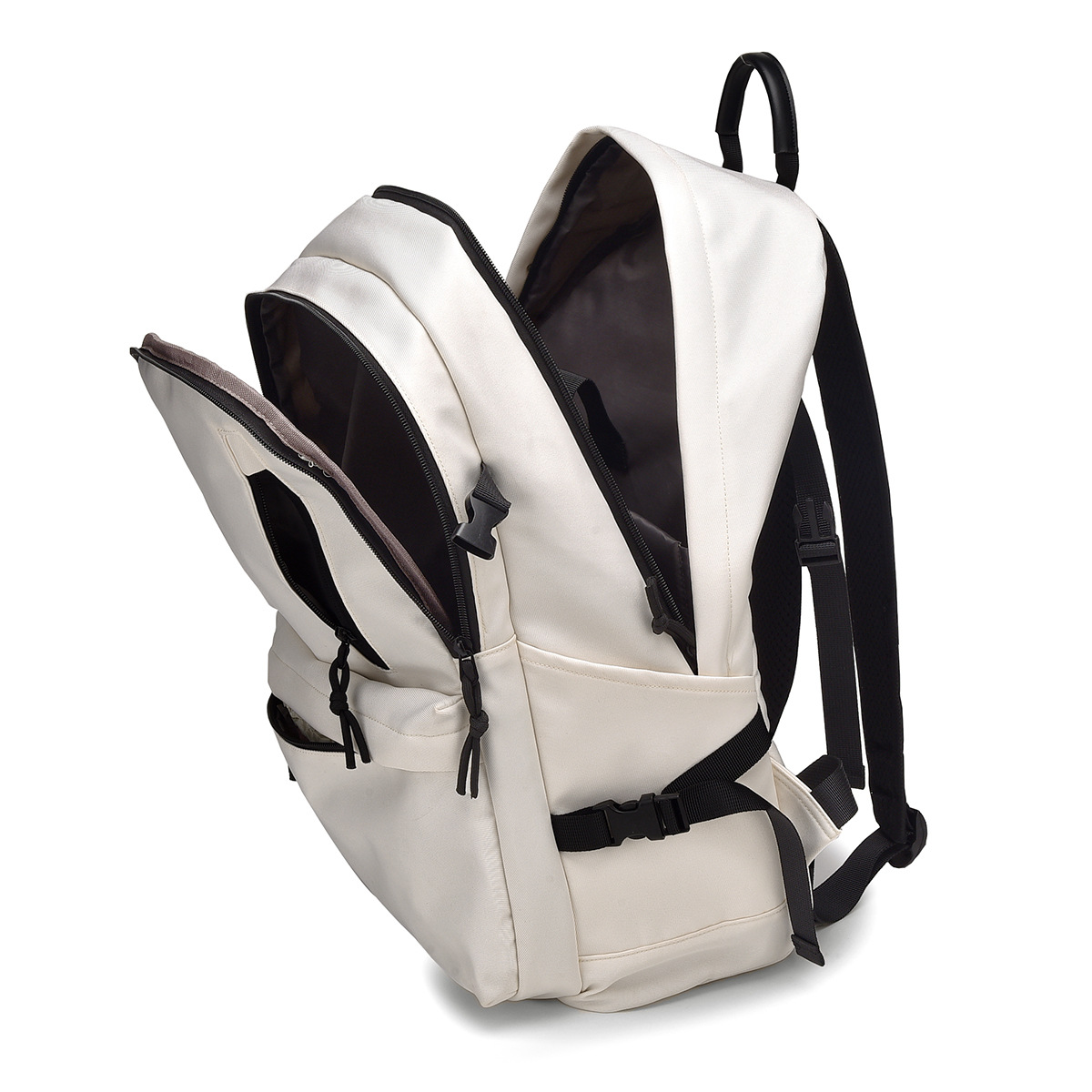 New trendy and cool men's and women's backpacks, casual schoolbags for junior and senior high school students, casual couple backpacks, large-capacity college students Application Scenario