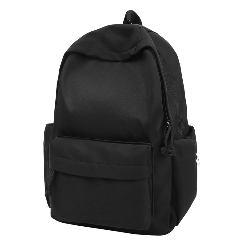 A new, fresh and sweet cream-colored backpack from Korean Instagram, a lightweight and large-capacity backpack for junior and senior high school students Item Picture