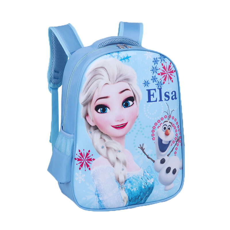 Wholesale of school bags for students and kindergartens in Shaodong, including Princess Aisha cartoon school bags for boys and girls Item Picture