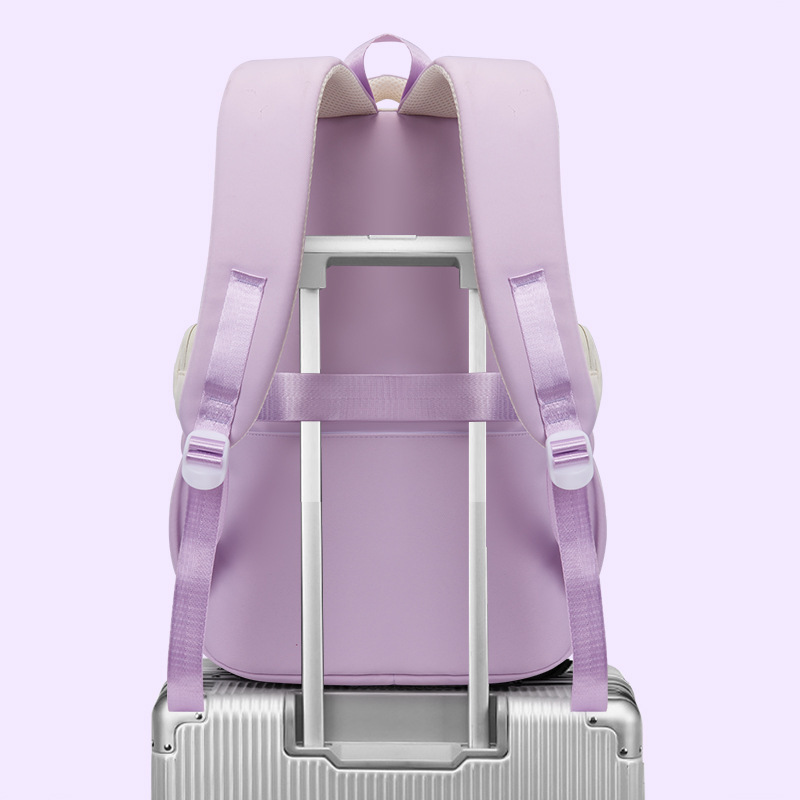 Kapibabara Ins-style schoolbag for primary and secondary school students in grades 3 to 6, large-capacity, versatile and dirt-resistant double-shoulder printed backpack Application Scenario