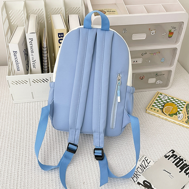 Forest-style schoolbag for girls, Korean version of a fresh and innocent girl, mini backpack for commuting and shopping, casual children's spring outing small backpack Specification drawing