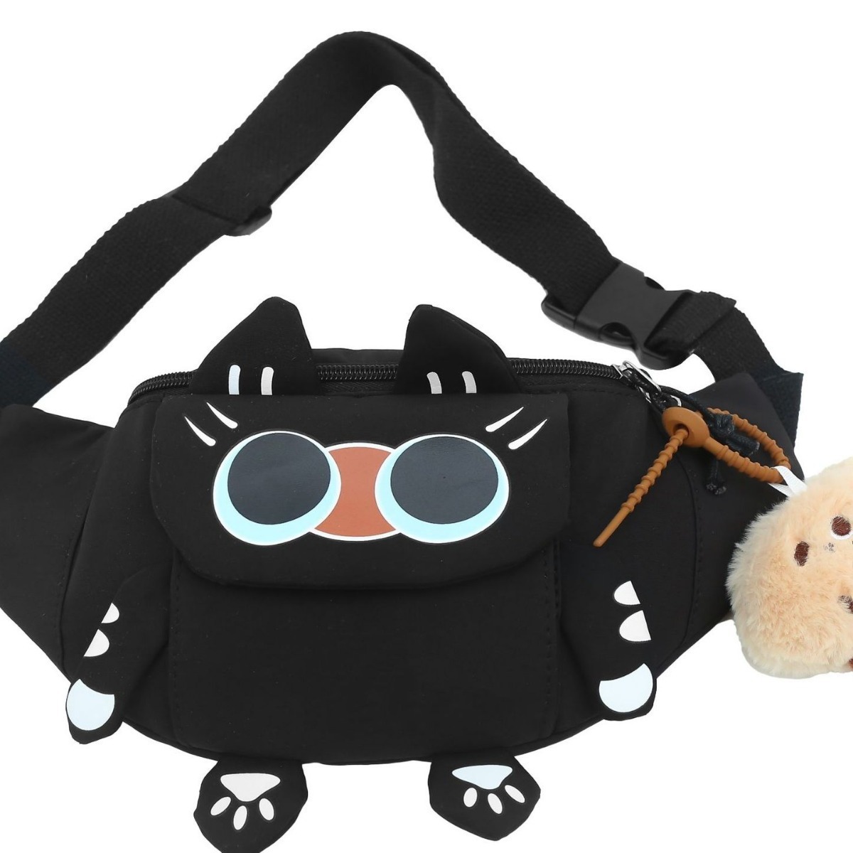 Summer Japanese-style single-shoulder bag, women's phone bag, cute chest bag, fashionable ins crossbody bag, versatile student new waist bag Item Picture