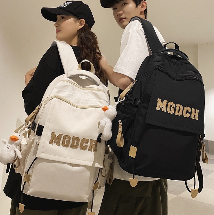 2024 New trendy and large-capacity casual travel bag, school bag for junior and senior high school students, couple style fashionable backpacks full figure