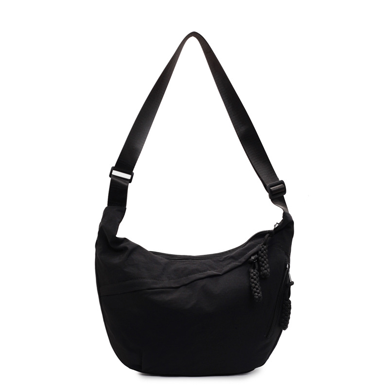 Korean-style simple commuter small bag, single-shoulder bag for women, 2025 new casual dumpling bag, versatile crossbody bag for college students Item Picture