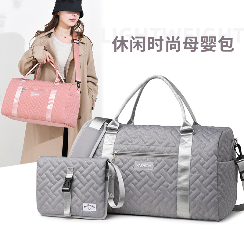 Large-capacity short-distance travel bag 2025, new dry-wet separation sports and fitness bag, travel and maternity storage bag full figure