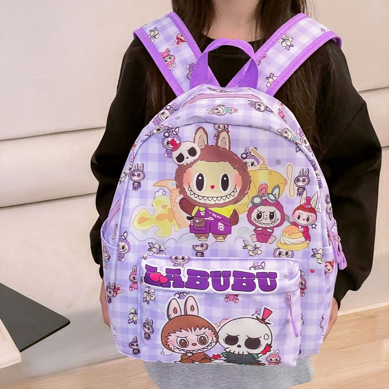 New large-capacity children's schoolbag, cartoonish and cute backpack for grades 1-2, sweet backpacks for boys and girls in kindergartens Application Scenario