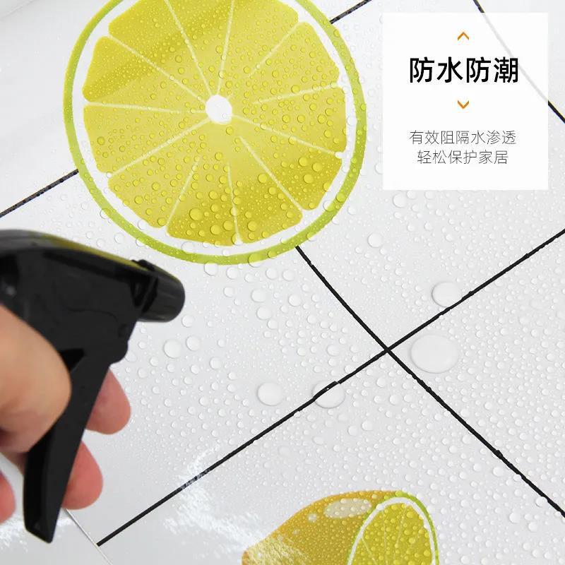 Desktop stickers, wallpaper, self-adhesive, waterproof and moisture-proof, dormitory desks, tables, cabinets, furniture renovation, thickened table stickers, table paper Specification drawing