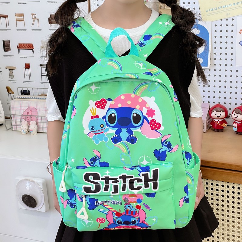 A new large-capacity cartoon and cute printed Stildie backpack for junior high school girls in 2025 Application Scenario