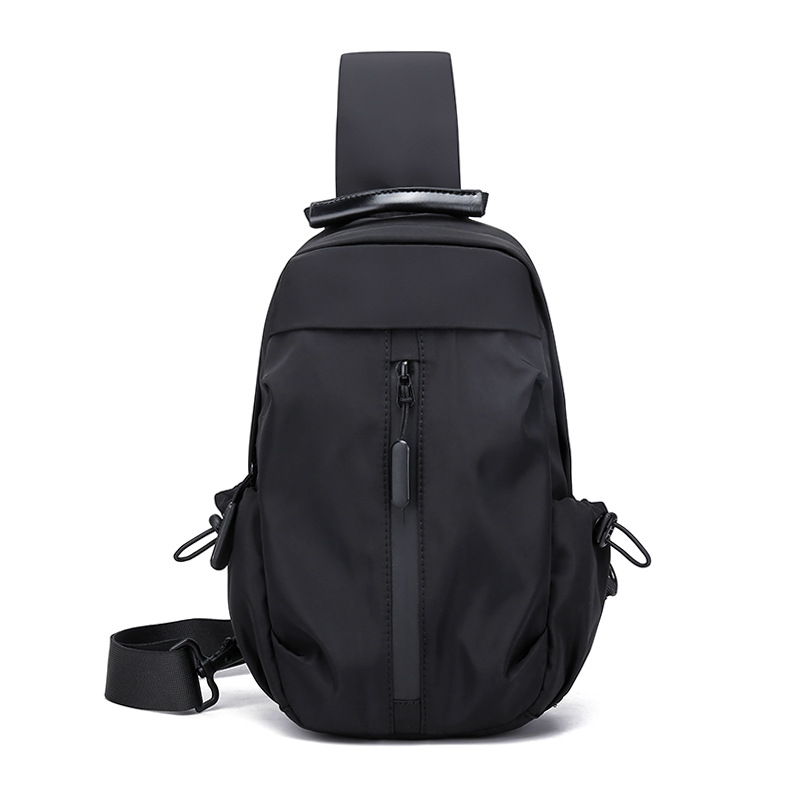 A new trendy and casual backpack for men, a usb travel and business crossbody bag that reduces the burden and enhances the appearance level details Picture