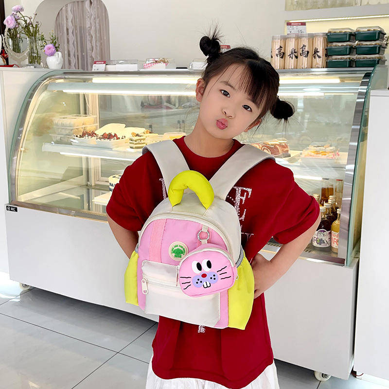 New large-capacity children's schoolbag for foreign trade, cartoon, cute, kindergarten Bao Bao, lightweight, lightweight and versatile backpack details Picture