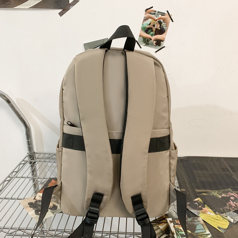 New minimalist, ins, high-appearancelevel, trendy college couple backpack, large-capacity, versatile backpack for junior and senior high school students Specification drawing