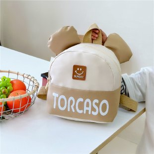 Cartoon bag, children's kindergarten mini schoolbag, cute children's baby, fashionable backpack Specification drawing