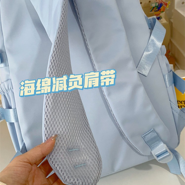 A new high-appearance-level Japanese-style 2D cute pain bag, a versatile large-capacity backpack for primary and secondary school students in grades 3 to 6 Specification drawing