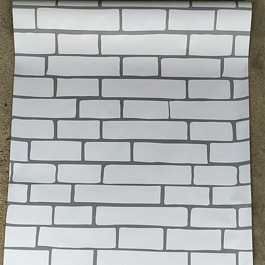 Self-adhesive wallpaper, wall tiles, self-pasted wallpaper, back adhesive, anti-brick, retro bamboo, TV, back adhesive, wall renovation, 60 meters wide, 10 meters Application Scenario