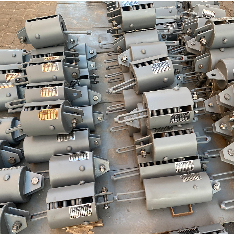 Honglu supplies variable spring hangers and constant force spring supports for steam-water pipelines, including VS type and TD type standard production Specification drawing