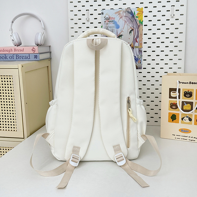 A new high-appearance-level Japanese-style, fresh, sweet and cute, transparent pain bag for junior and senior high school students Specification drawing