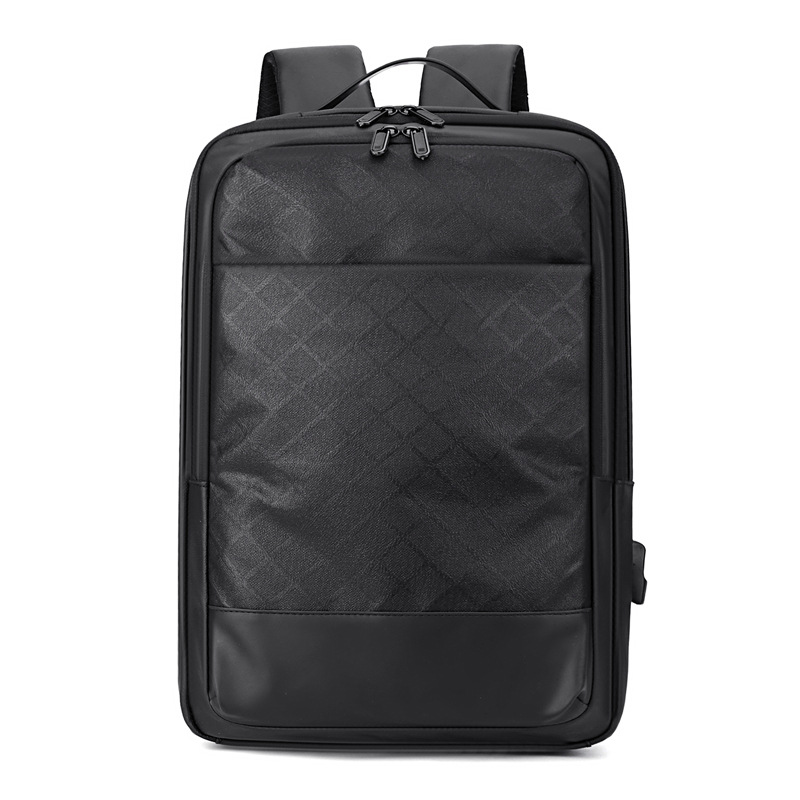 New backpack, large-capacity casual business backpack, high appearance level backpack, female college student schoolbag, casual backpack Item Picture