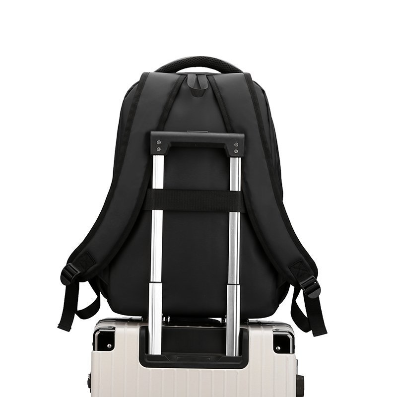 Customized schoolbags, cross-border backpacks, men's backpacks, large-capacity casual travel bags, portable Specification drawing