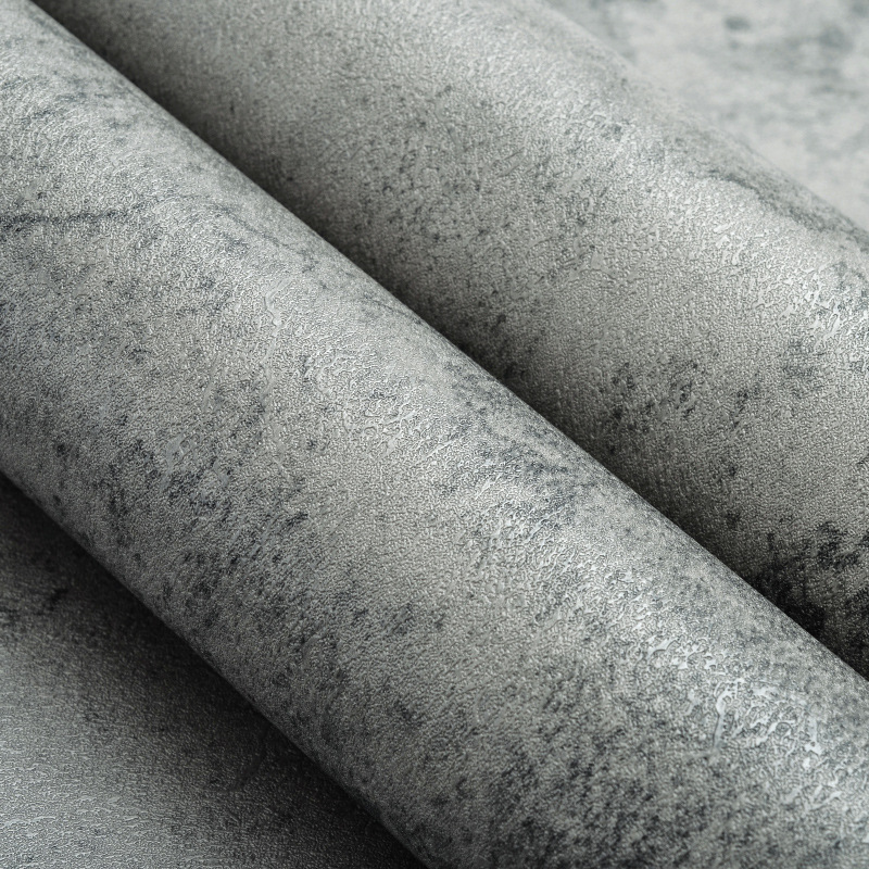 Self-adhesive wallpaper for foreign trade, industrial-style bedroom, clothing store, grey micro cement waterproof wallpaper Application Scenario