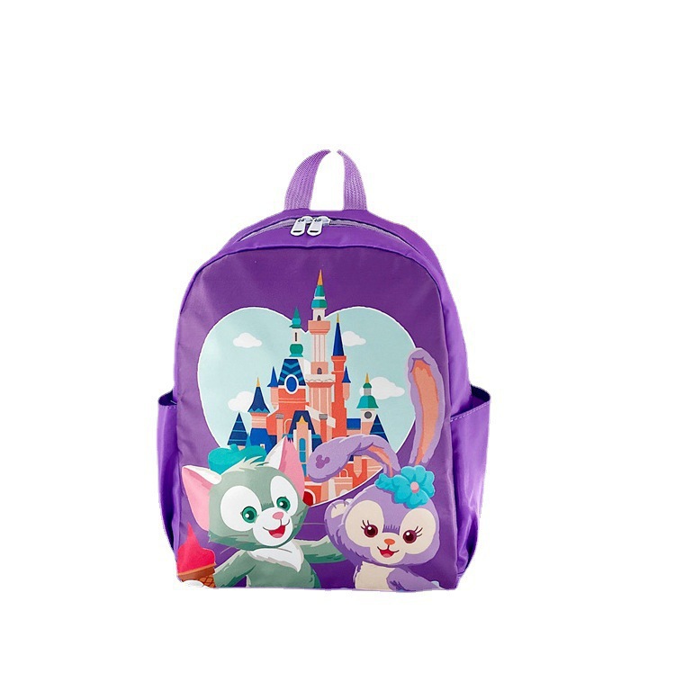 Children's Bag 2021 New Style Cartoon cute anime nylon backpack, lightweight baby small backpack, primary school student schoolbag Item Picture