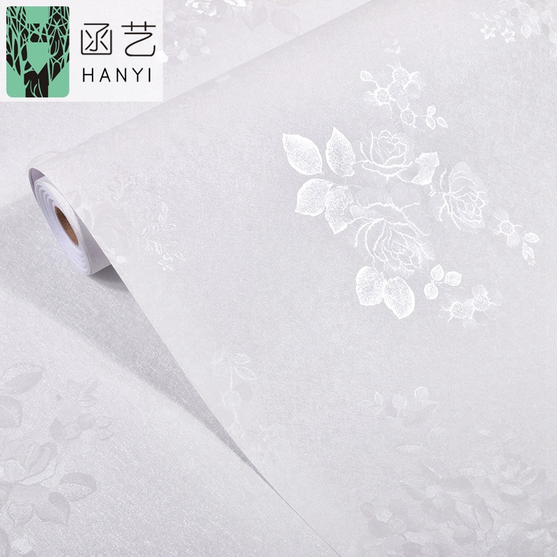 Self-adhesive wallpaper solid color pattern bedroom background wallpaper self-adhesive wholesale solid color wall fabric pvc wallpaper Specification drawing