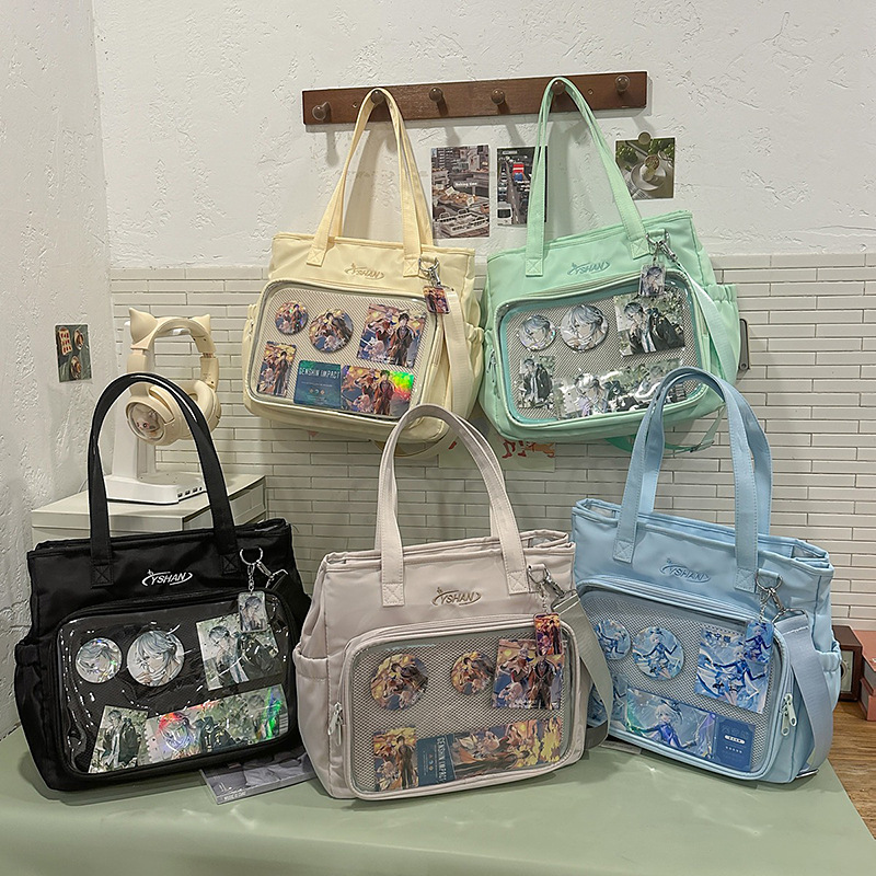New crossbody pain bag with large capacity, suitable for students, 2D style, large capacity, high appearance level, single-shoulder bag for junior high school students, and women's bag Application Scenario