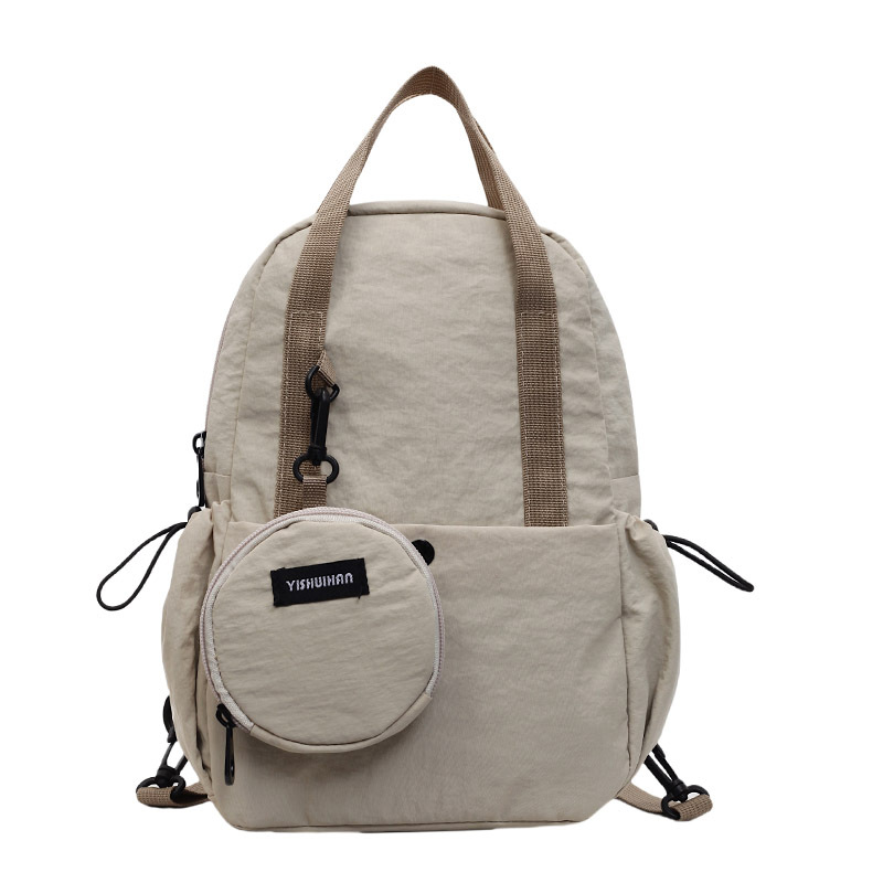 A stylish and lightweight backpack for women, a Korean-style casual three-purpose backpack, a multi-functional chest bag and a travel bag Item Picture