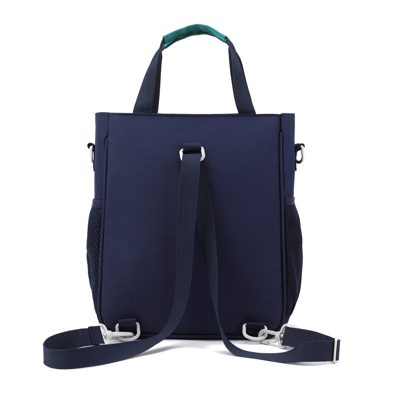 Children can carry schoolbags hand in hand. Boys and girls have British-style crossbody after-school bags. Art bags on both shoulders are printed with logos Specification drawing