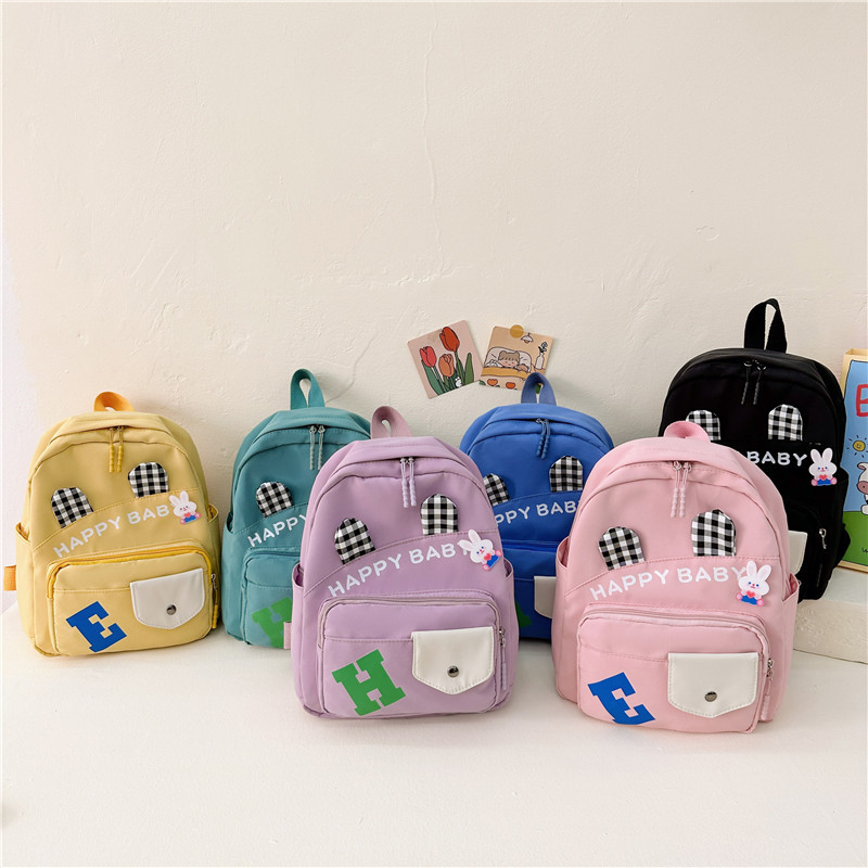 The new children's schoolbag, a cute cartoon backpack for kindergartens, is a perfect match for daily travel and artistic kids' bags full figure