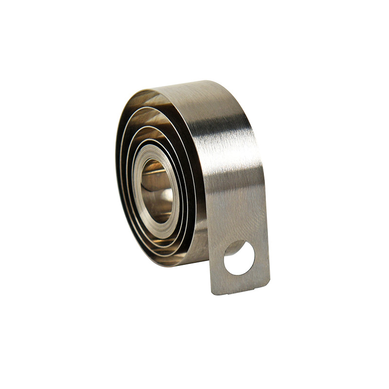 Curtain telescopic telescopic spring 301 stainless steel spring manufacturer supplies telescopic spring variable force spring Item Picture