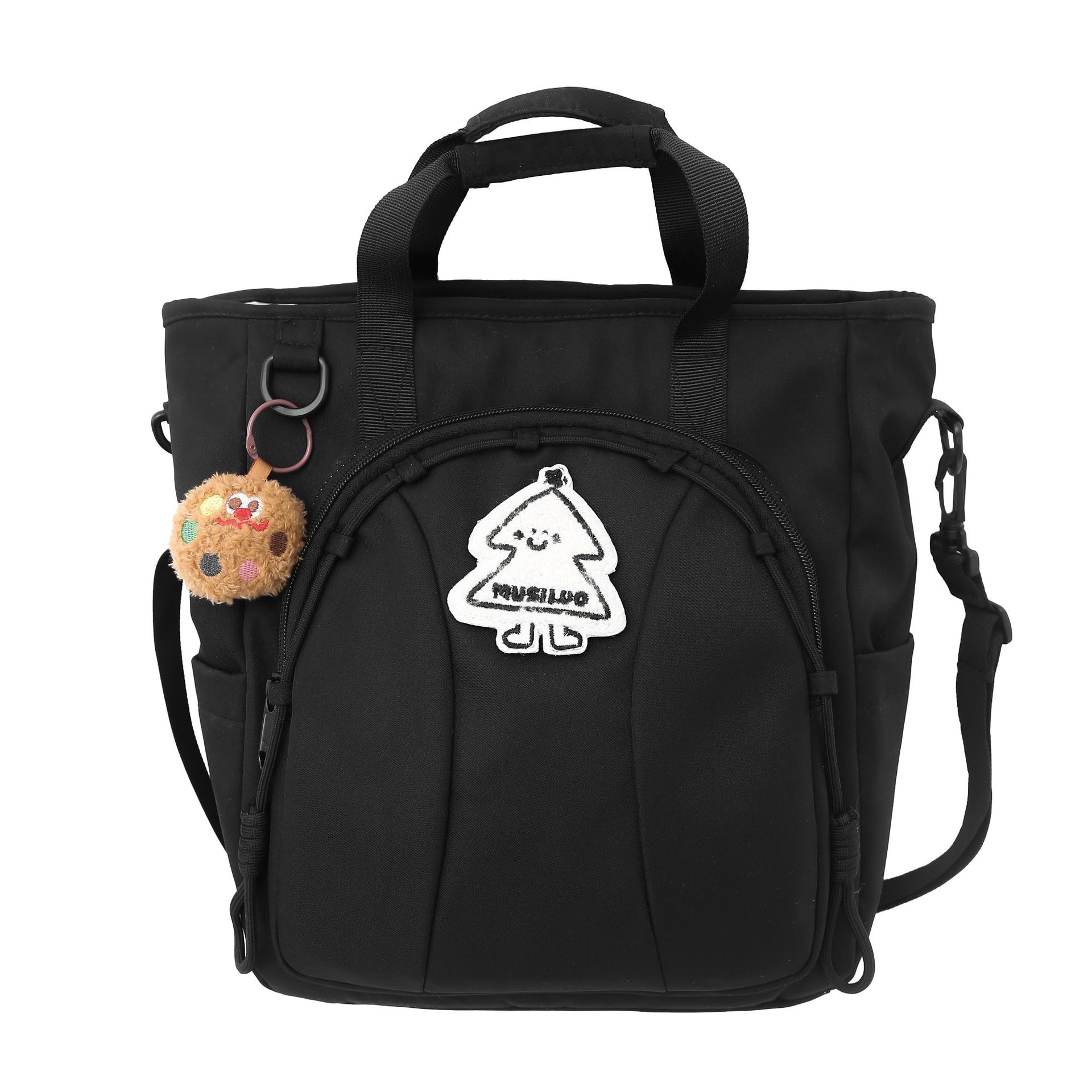 This Korean-style InS-style schoolgirl backpack is versatile and color-blocking. It's a hand-held shoulder bag for primary and secondary school students during class tutoring Item Picture
