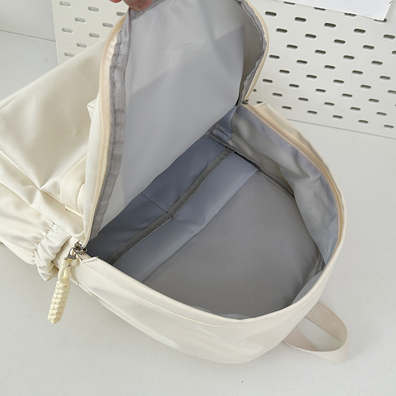 Schoolbag, high school girl's appearance level, ins style sweet girl's treasure backpack, forest-style fresh and light travel backpack Application Scenario