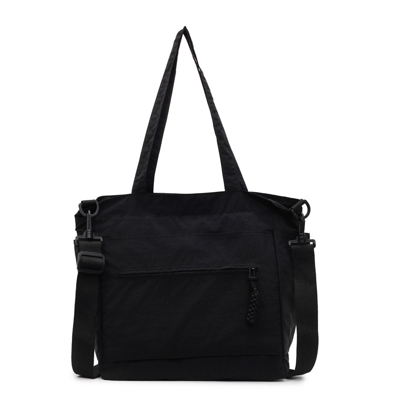 A new Japanese-style commuter forest-themed artistic large-capacity tote bag, a casual, simple and versatile commuter crossbody bag for women Item Picture