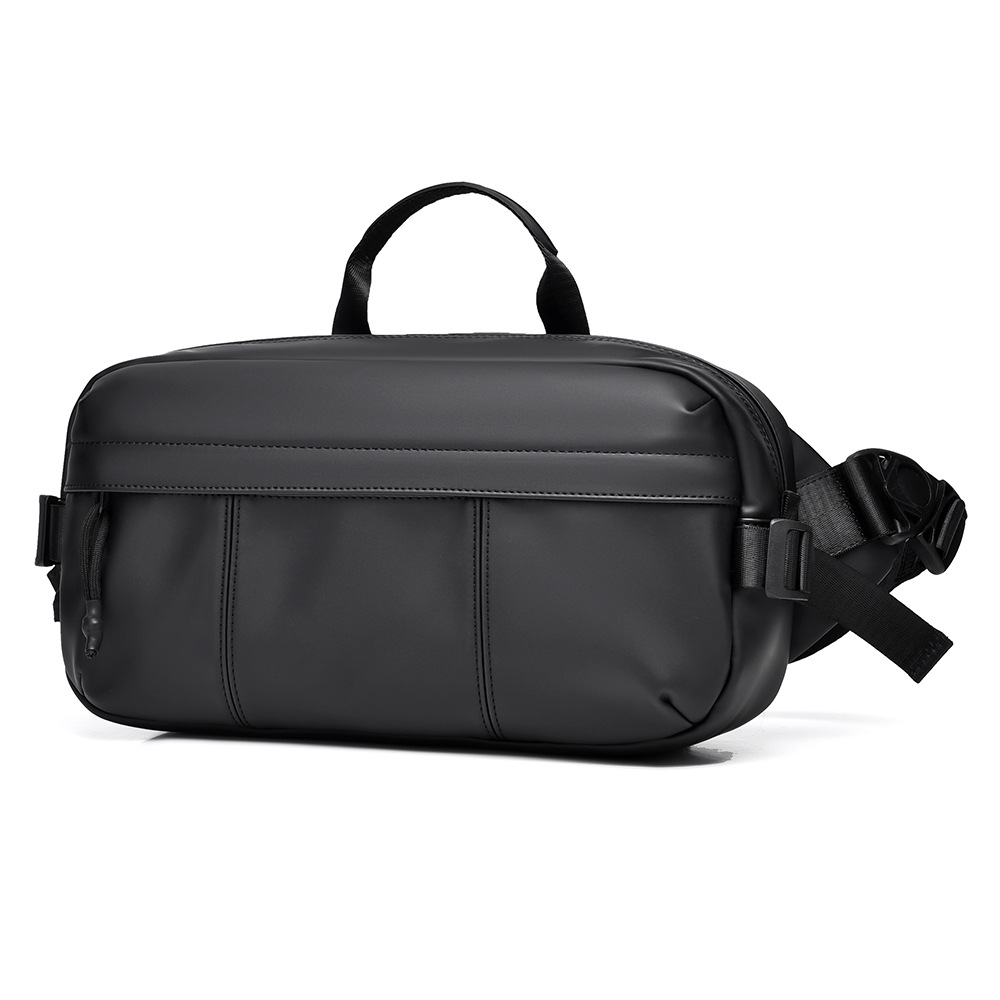 New outdoor functional wind chest bag, men's hand-held crossbody backpack, sports off-road chest bag, daily commuting crossbody bag Specification drawing