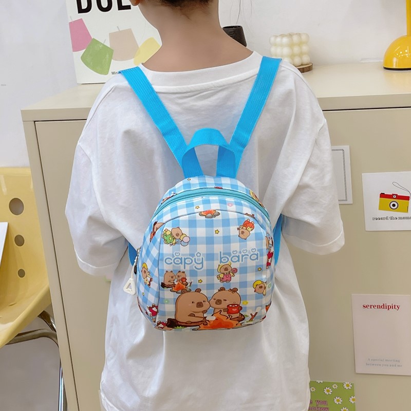 The 2025 summer new cute cartoon children's Korean version lightweight and high-appearancelevel loose change backpack requires a casual backpack Application Scenario