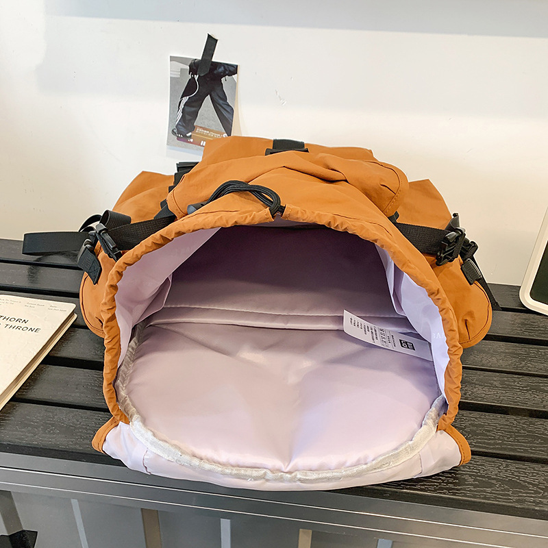 Outdoor sports hiking bags, large-capacity travel backpacks, lightweight travel computer backpacks, work clothes, student schoolbags Specification drawing