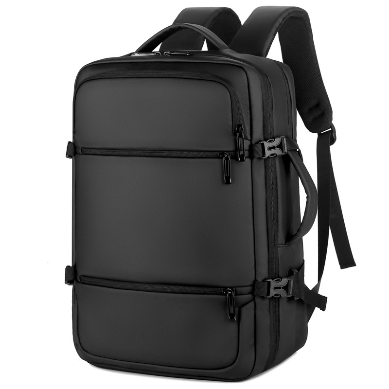 New cross-border business backpack for men, large-capacity business casual computer bag, men's style, fashionable full figure