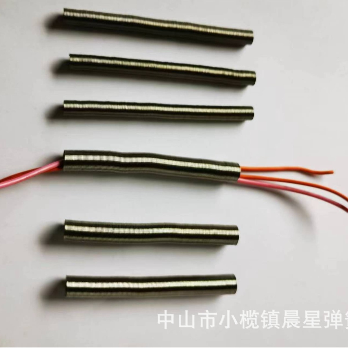 Factory direct supply of all kinds of electrical appliance wire protection spring tubes and special wire protection spring sleeves for electronic wires Specification drawing