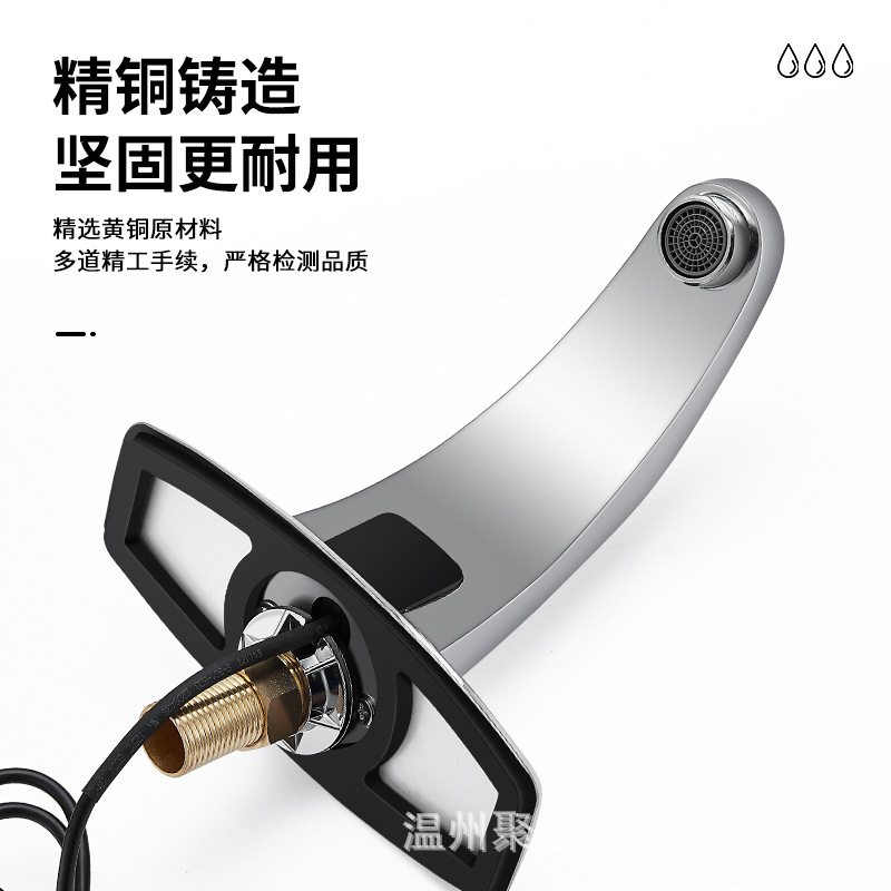 Hotel engineering wholesale secondary sensor faucets, household washbasins, countertop basins, fully automatic intelligent single cold and hot faucets Application Scenario