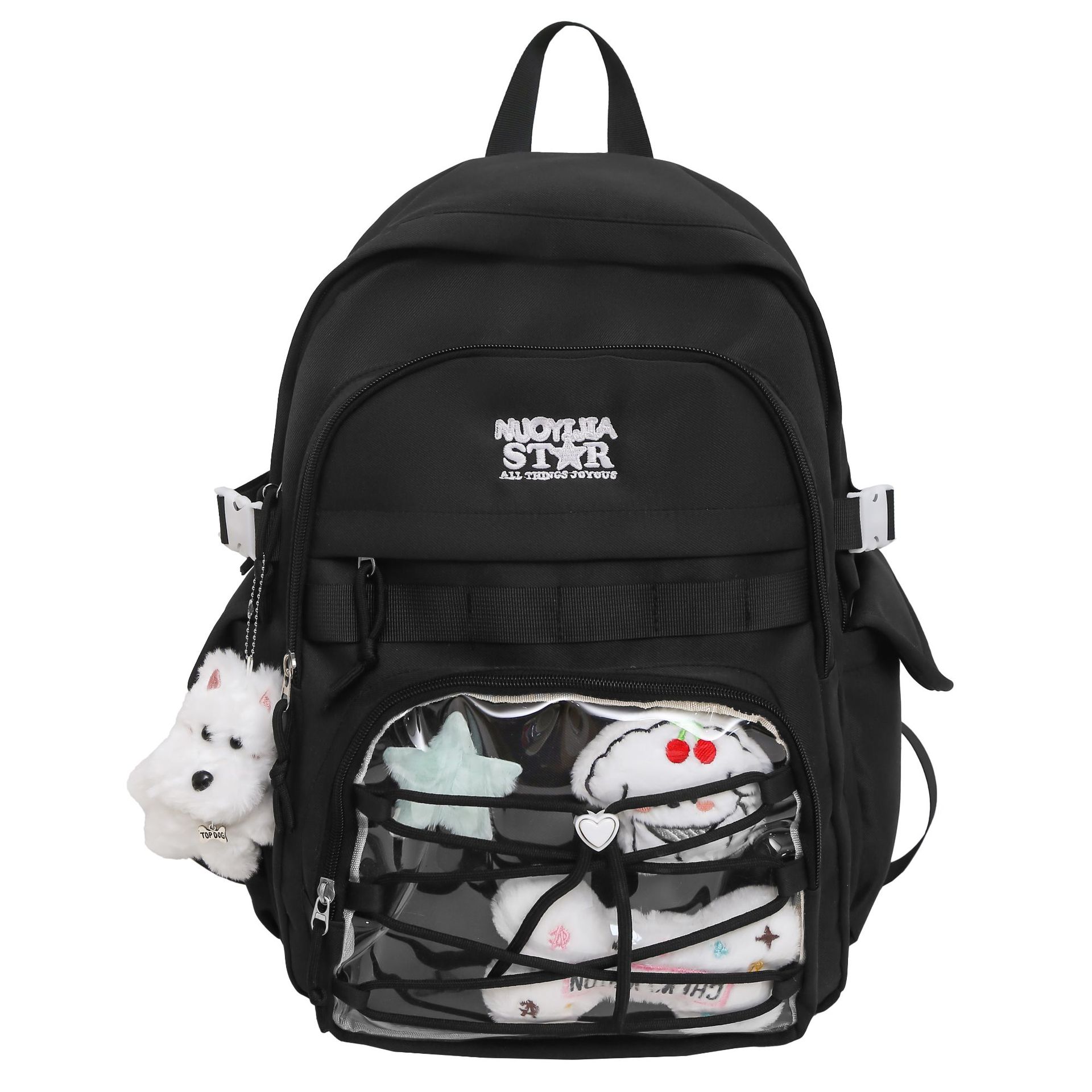 2025 New niche design, fashionable and versatile backpack, large-capacity casual sporty schoolbag, travel single-shoulder bag Item Picture
