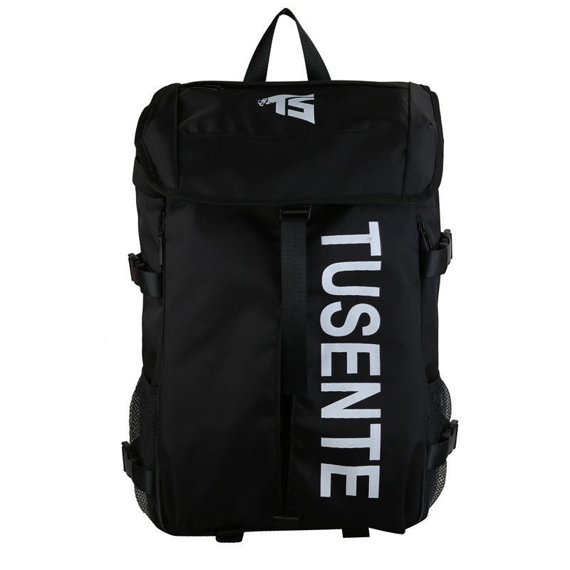 Korean style ins workwear functional style personalized backpacks, men's trendy brand, large-capacity outdoor sports basketball training backpacks Item Picture