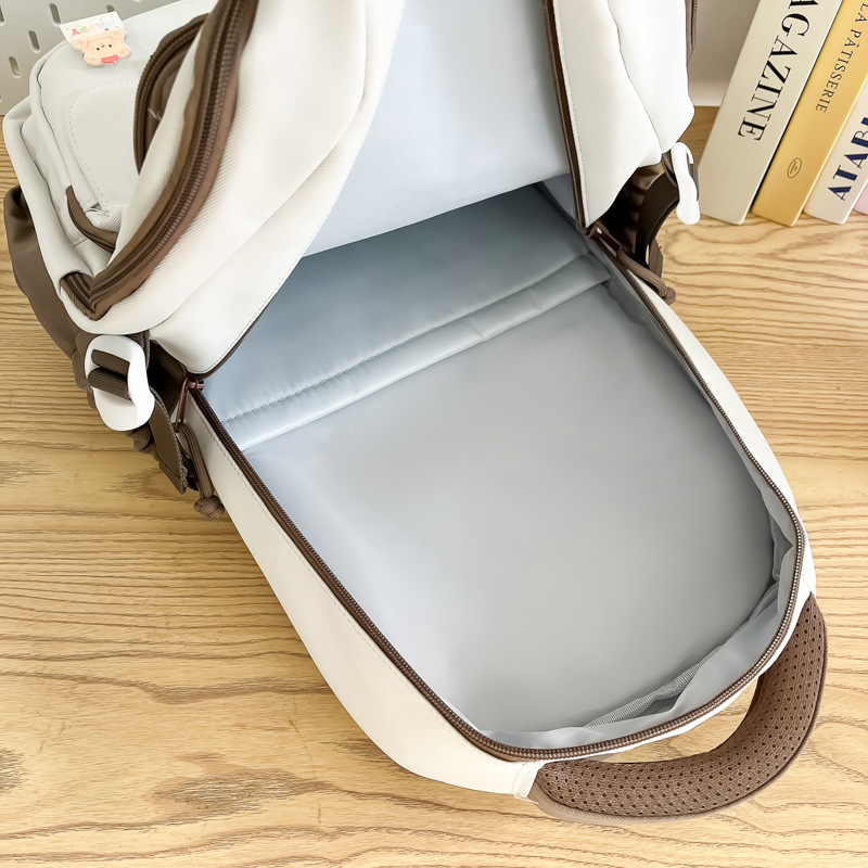 Cute and soft, large-capacity schoolbag for primary school students from grades three to six, lightweight, lightweight, versatile, casual and sweet backpack Specification drawing