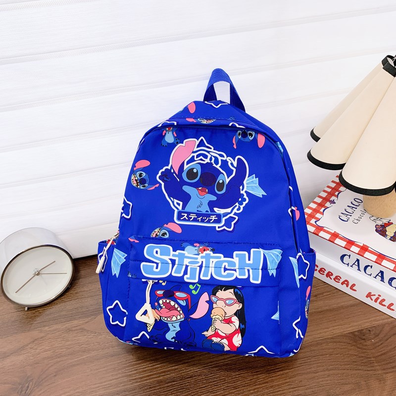 A new large-capacity cartoon and cute printed Stildie backpack for junior high school girls in 2025 details Picture