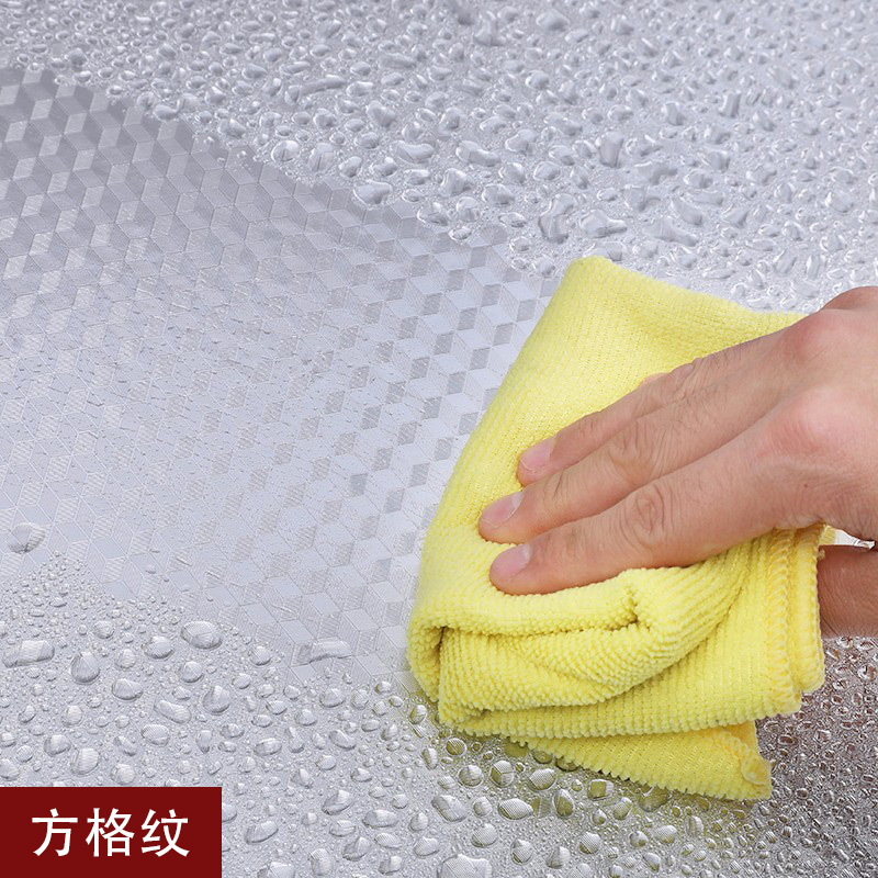 Kitchen oil-proof stickers, wallpaper, self-adhesive, waterproof, moisture-proof, high-temperature resistant, renovation wall stickers, thickened aluminum foil paper for stoves and cabinets Specification drawing