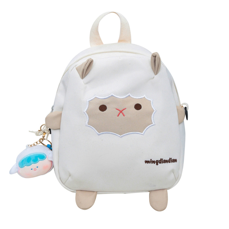 Summer cute little lamb bag, new trendy Instagram-style Korean single-shoulder bag, crossbody bag, mini children's backpack Item Picture