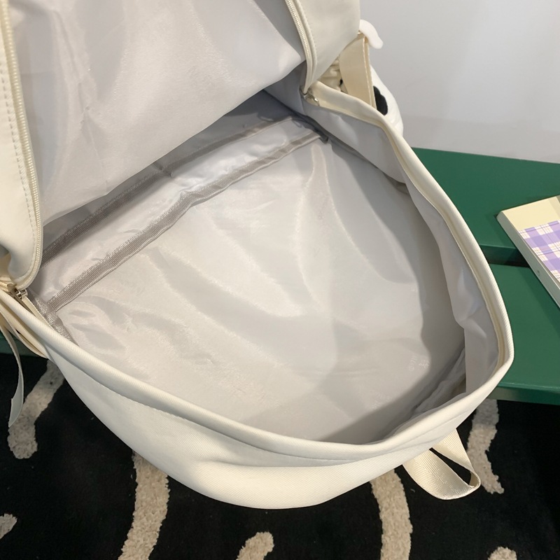 Forest-style large-capacity backpack for girls, ins school style soft girl, versatile transparent pain bag for girls, student class backpack Application Scenario