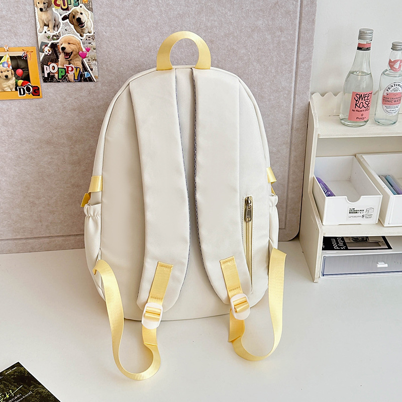 Japanese-style cute school style drawstring design student schoolbag with high appearance level, ins style versatile backpack for junior and senior high school Specification drawing
